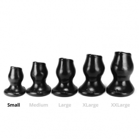 Pig-Hole FuckPlug Noir Small - 7 x 4.5 cm