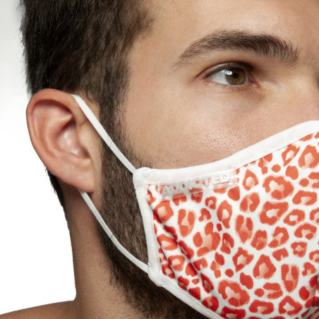 Masque alternatif LEOPARD Rouge
