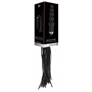 Martinet-Gode BLACK WHIP Beads 15 x 4 cm