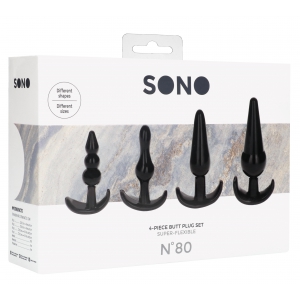 Pack de 4 Plugs variés SONO N°80