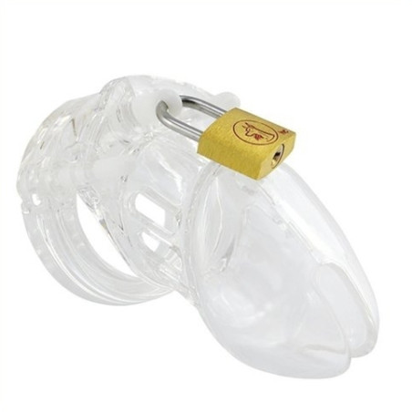 Cage de chasteté MINI LOCKY 6 x 3.2 cm Transparente
