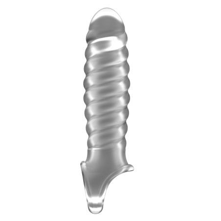 Gaine de pénis RIBBY PENIS Sono N°32 | 11 x 3 cm Transparente