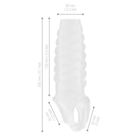 Gaine de Pénis SONO N°21 - 14 x 6 cm