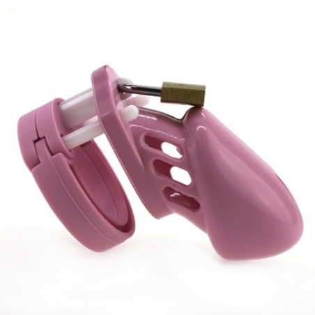 Cage de chasteté Silicone Rose 7 x 3.3 cm