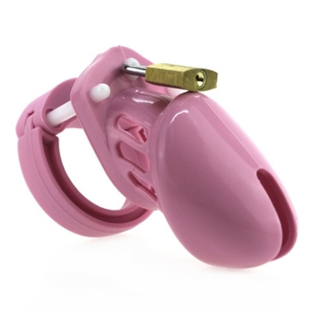 Cage de chasteté Silicone Rose 7 x 3.3 cm