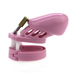 Cage de chasteté Silicone Rose 7 x 3.3 cm