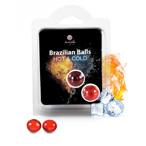 Boules de massages BRAZILIAN BALLS Effet chaud/froid