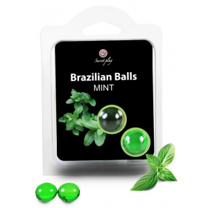 Boules de massage BRAZILIAN BALLS Menthe