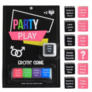 Dés sexuels PARTY PLAY Actions