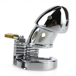 Cage de chasteté en métal MODULA 9 x 3.5 cm