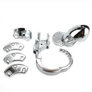 Cage de chasteté en métal MODULA 9 x 3.5 cm
