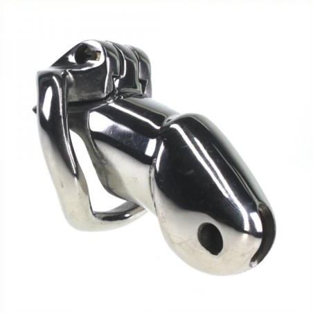 Cage de chasteté en métal RICKERS 8.5 x 3.3 cm