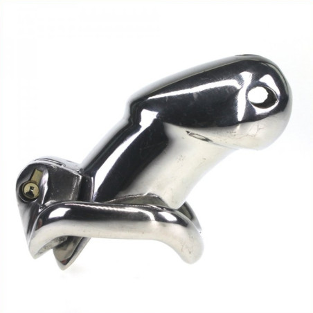Cage de chasteté en métal RICKERS 8.5 x 3.3 cm