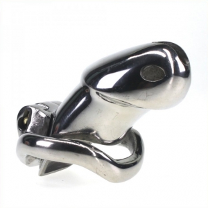 Cage de chasteté en métal RICKERS 8.5 x 3.3 cm