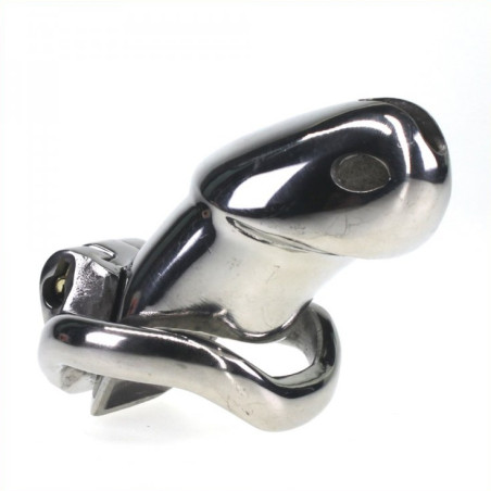 Cage de chasteté en métal RICKERS 8.5 x 3.3 cm
