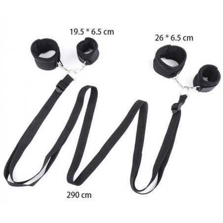 Liens BED RESTRAINT 4 Menottes
