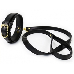 Collier Laisse LIGHTY Noir