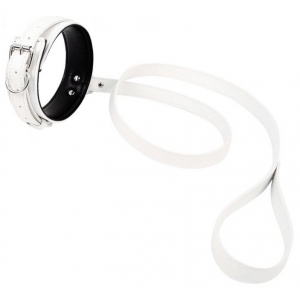 Collier Laisse LIGHTY Blanc