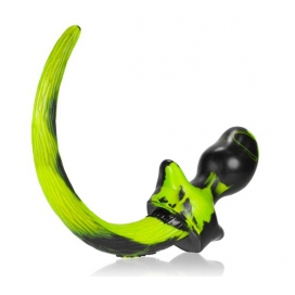 Plug Queue Puppy Tail BULLDOG Jaune 11.5 x 6cm 2