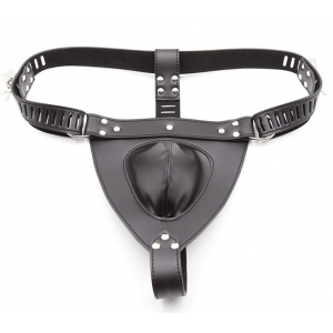 Ceinture de chasteté PANTY Simili Noir