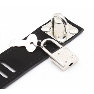 Ceinture de chasteté PANTY Simili Noir
