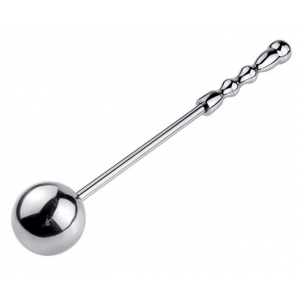 Tige anale en métal WAND BALL 18 x 5 cm