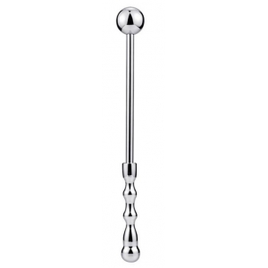 Tige anale en métal WAND BALL 18 x 5 cm