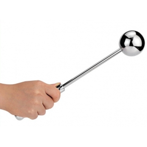 Tige anale en métal WAND BALL 18 x 5 cm