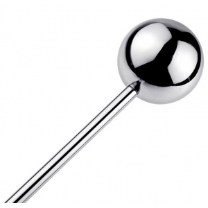 Tige anale en métal WAND BALL 18 x 5 cm