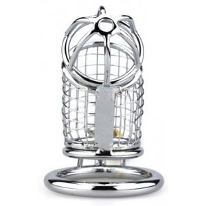 Cage de chasteté LANCELOT NET | 9 x 3.5 cm
