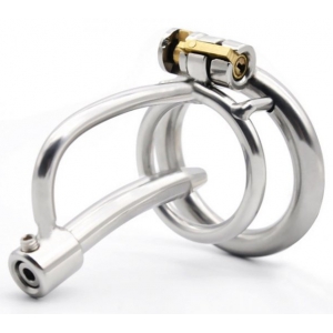 Cage de chasteté avec Tige d'urètre 5cm | Diamètre 8mm