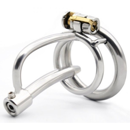 Cage de chasteté avec Tige d'urètre 5cm | Diamètre 8mm