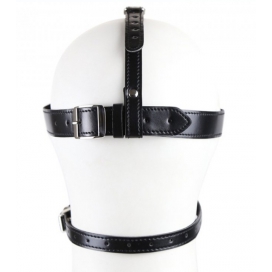 Masque avec Baillon Boule GAG BLIND Noir 2