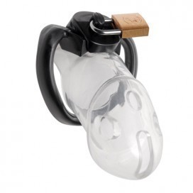 Cage de chasteté RICKERS 9 x 3cm Transparente 2