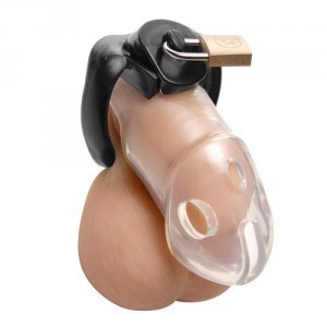Cage de chasteté RICKERS 9 x 3cm Transparente
