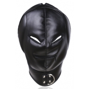 Cagoule SM THICKER EAR Simili Noir