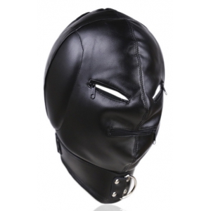 Cagoule SM THICKER EAR Simili Noir