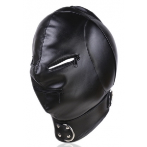 Cagoule SM THICKER EAR Simili Noir