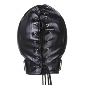 Cagoule SM THICKER EAR Simili Noir 2