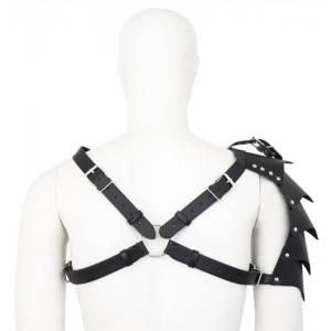 Harnais avec Épaulette GLADIATOR Simili Noir