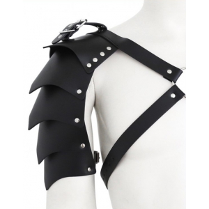 Harnais avec Épaulette GLADIATOR Simili Noir