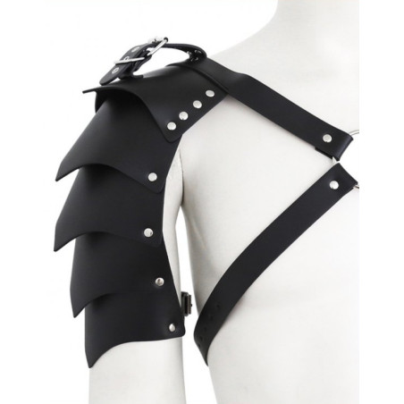 Harnais avec Épaulette GLADIATOR Simili Noir