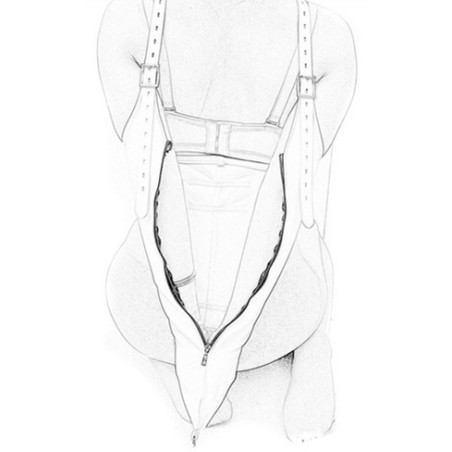 Camisole STRICT LEATHER Zipper