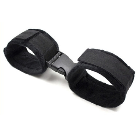 Menottes de poignets BUCKLE Noir