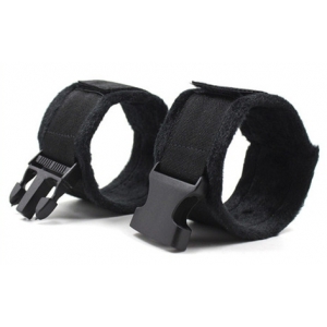 Menottes de poignets BUCKLE Noir