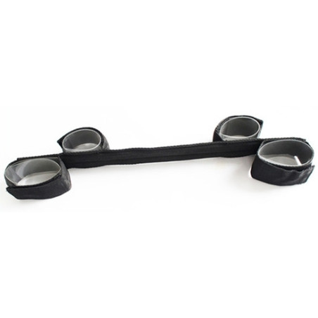 Barre Plate avec Menottes Scratch 45 cm