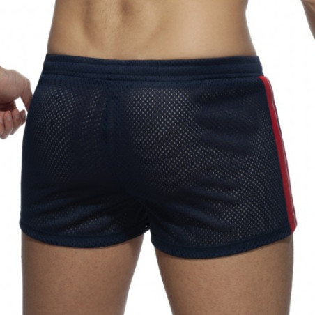 Short WAISTBAND MESH Marine