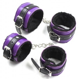 Kit SM FUR LINED 8 Pièces Violet-Noir 2