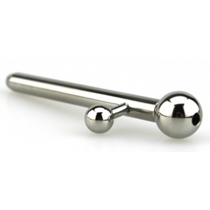 Plug d'urètre percé ALBERT WAND 6.5cm | Diamètre 8mm