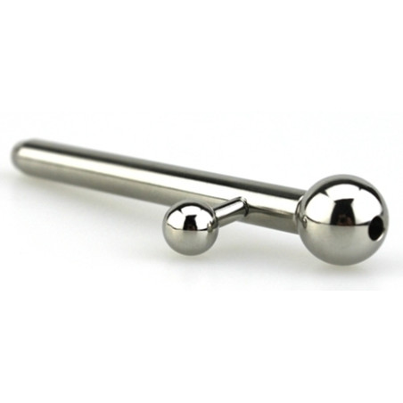 Plug d'urètre percé ALBERT WAND 6.5cm | Diamètre 8mm